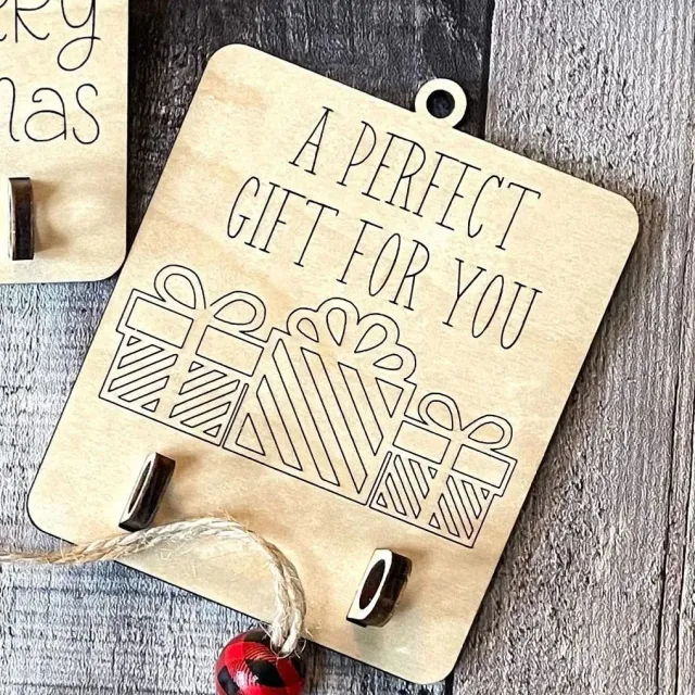 Christmas Lucky Money Clip Money Tree Rack Wooden Christmas Gift - Shop at LoveMi