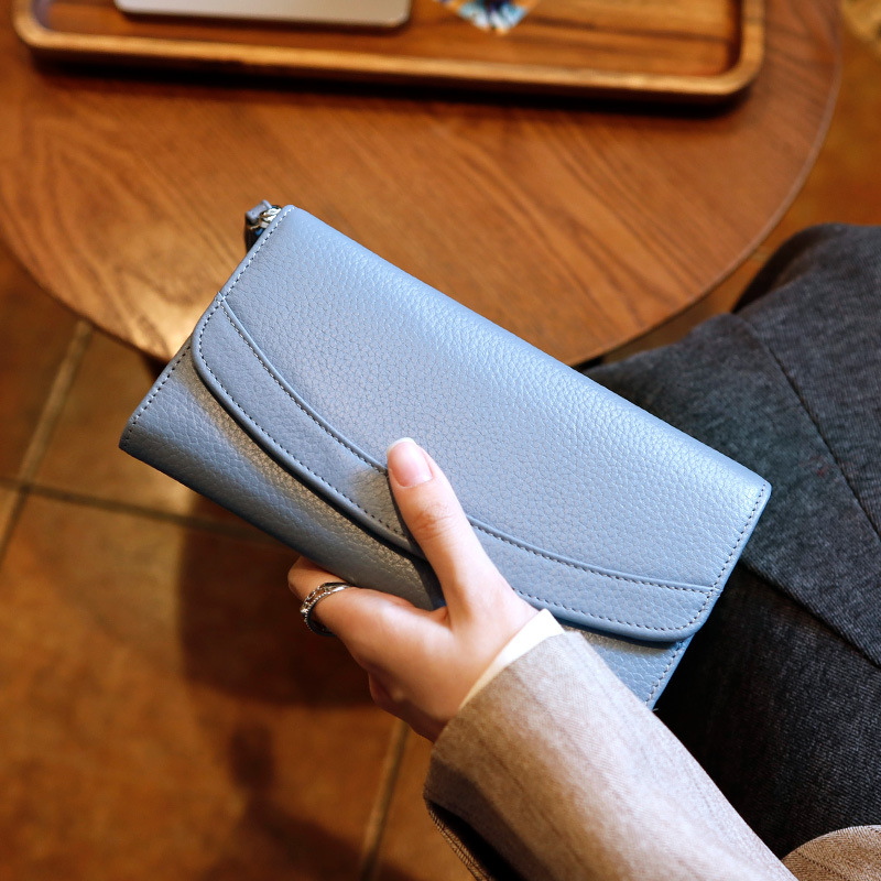 Genuine Leather Clutch Bag, picture 5 of 9