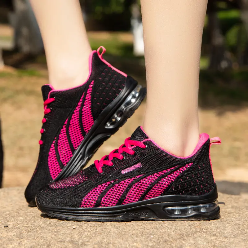 Mesh Women's Breathable Shoes Flying Woven Air