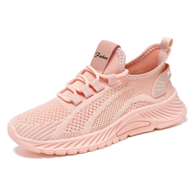 Fashion Casual Exercise Pumps Women Pink - Shop at LoveMi