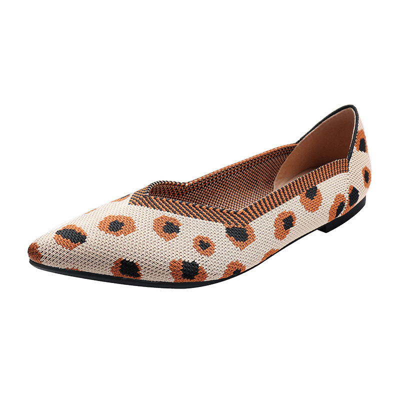 Flyknit Loafers Flat-soled Shoes Knitted With Flywire Weaving 2