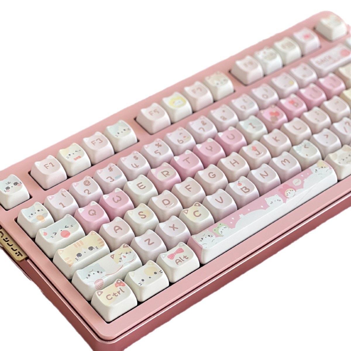 Meow Meow Team Height Five-sided Sublimation 141 Full Set Key Cap - Image 2