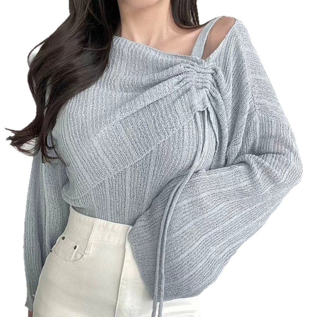 Blouse Slim Fit Inner Wear Two-piece Sling