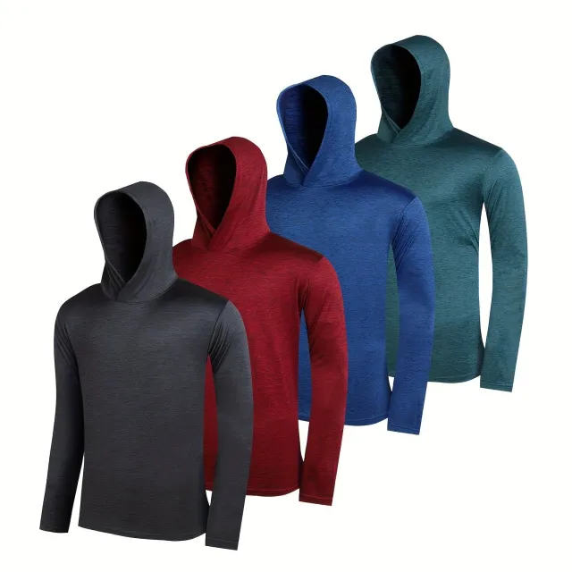 Autumn And Winter With Hat Pullover Long Sleeve T shirt Afo503 - Shop at LoveMi