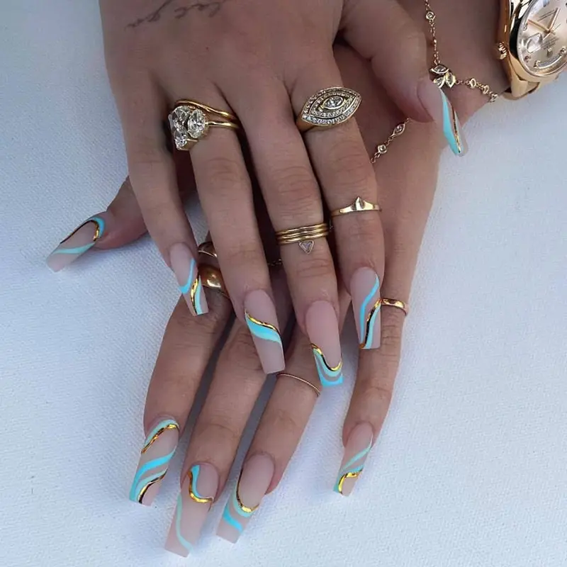 Matte Wave Contrast Color Wear Armor