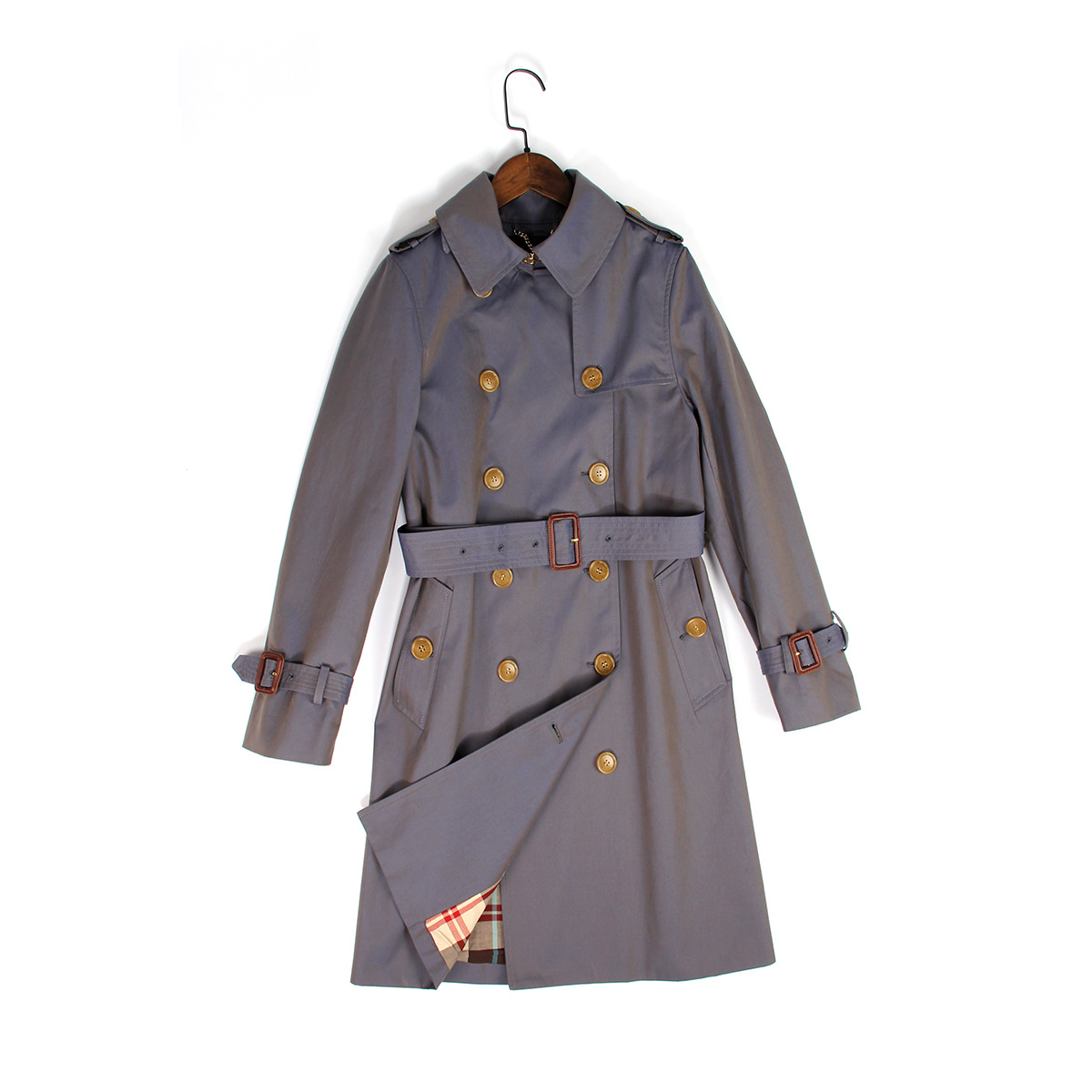 Title 9, Novo Trench Coat Feminino Longo Chameleon com A...