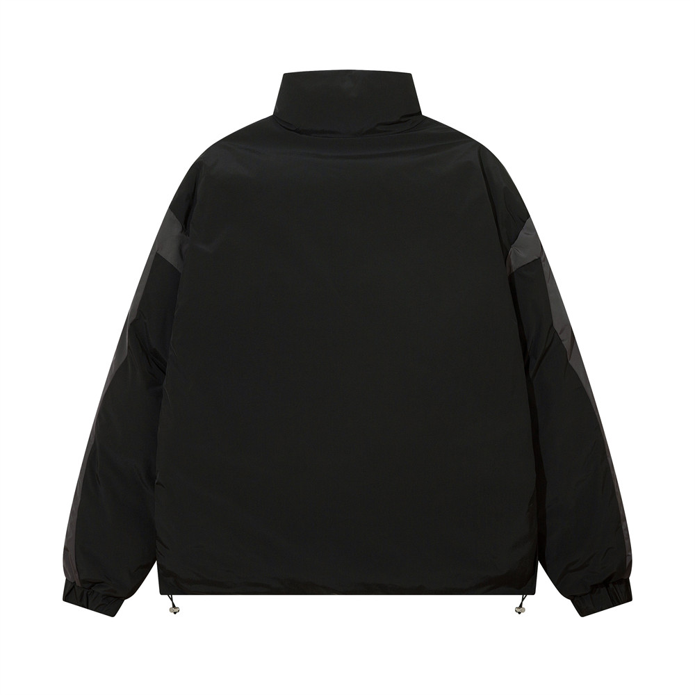 Personalized Five-pointed Star Color Contrast Patchwork Jacket For Men