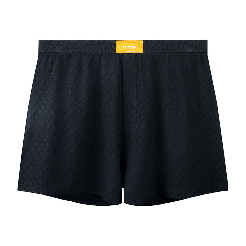 Mens Solid-color Soft Boxer Briefs