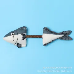 Catnip Fish Molar Rod Toy Relieving Stuffy And Scratch-resistant - Polygonum And Mint Fish - View 1