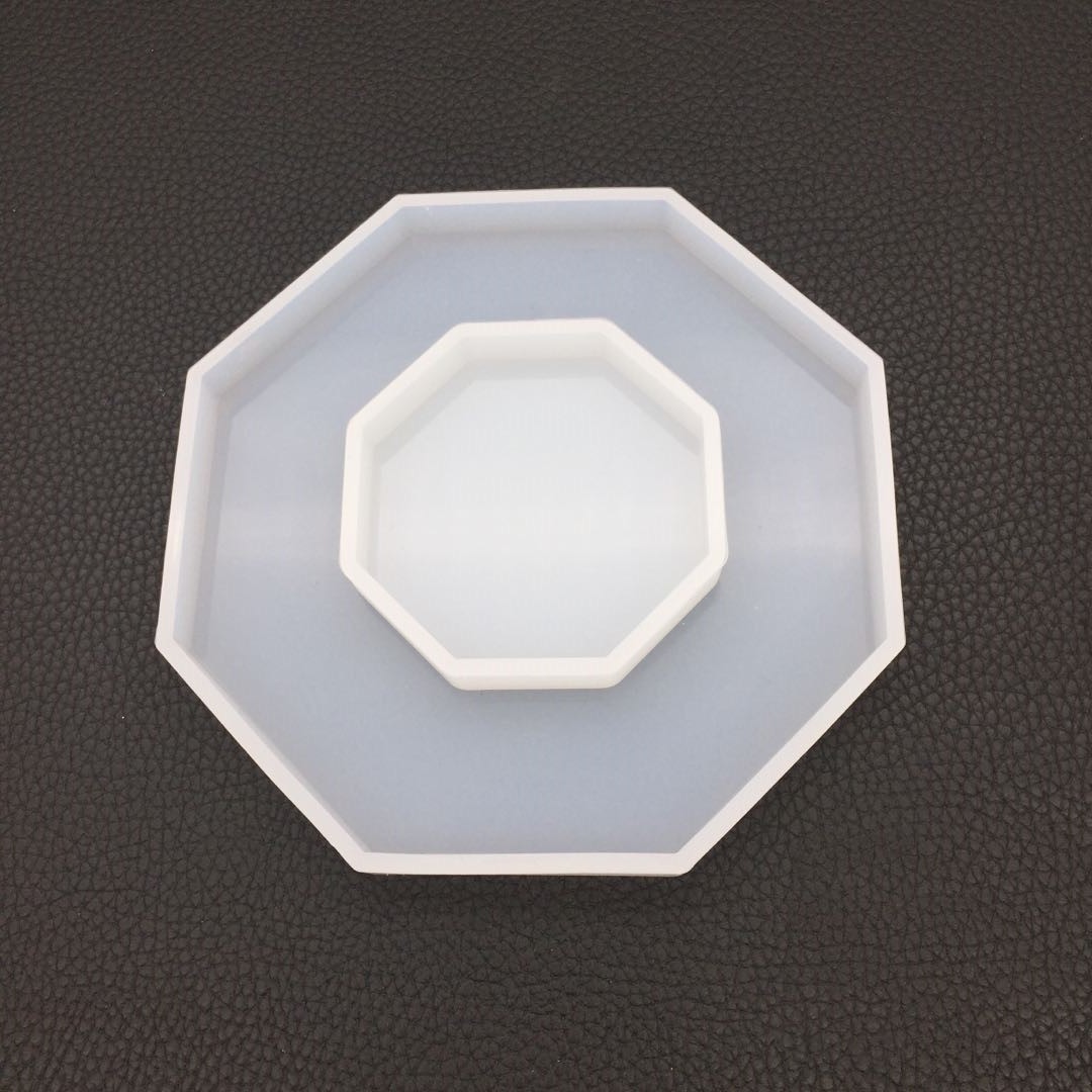 Title 4, Octagon Pentagon Coaster Silicone Mold