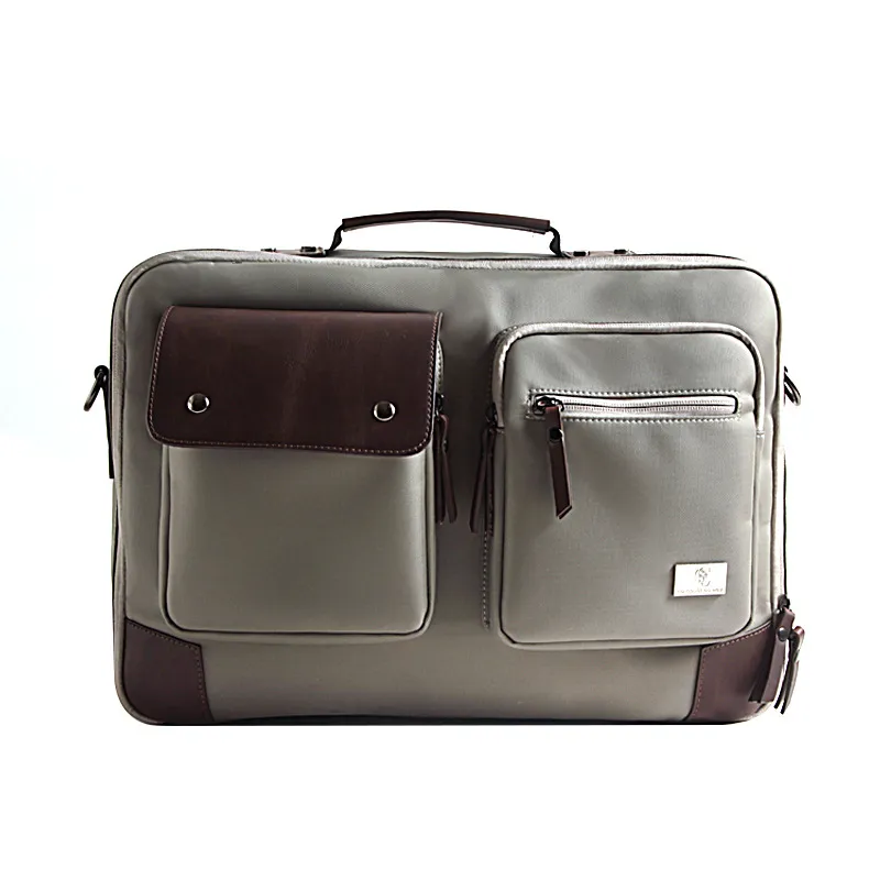 Laptop Bag Portable Shoulder Liner Briefcase - Gray
