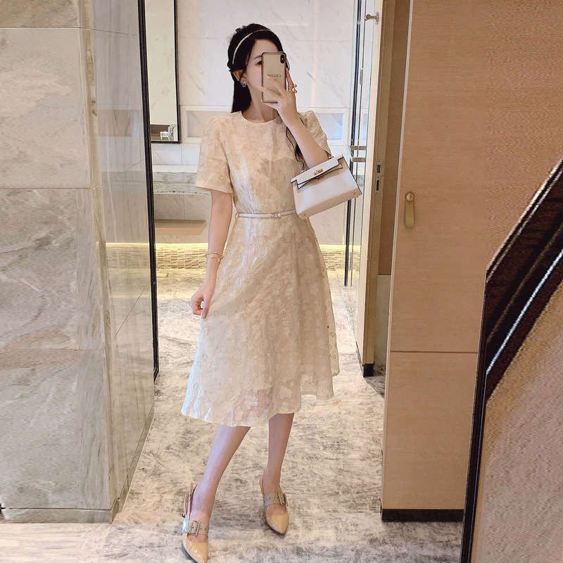 Embroidered Sequins New Refined Grace Dress — image 1