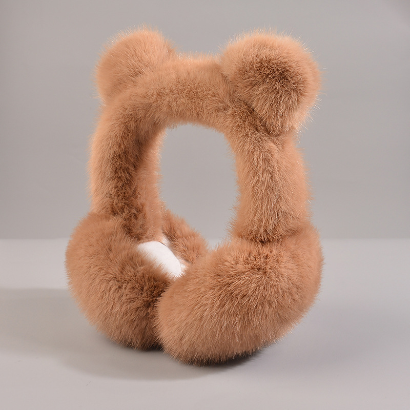 Bear Earmuffs Brown