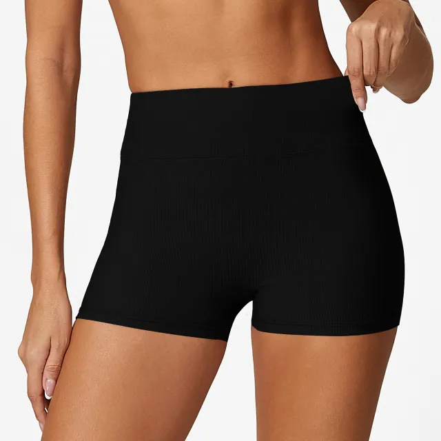 Sports Underwear Yoga Pants Loose Drawstring Long Sleeve Yoga Wear Suit Black 2350 Shorts - Shop at LoveMi