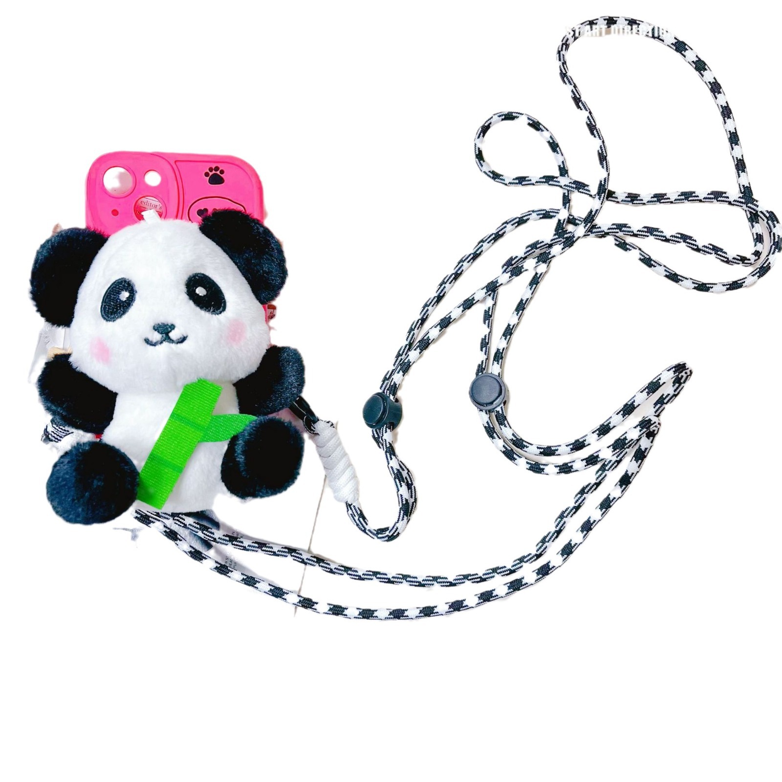 Plush Doll Crossbody Mobile Phone Lanyard Back Splint - Image 8