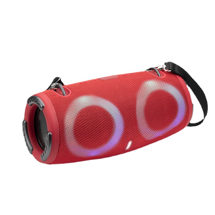 War Drum Three-generation Bluetooth Speaker With RGB Colored Lights Outdoor Portable Waterproof - Image 10