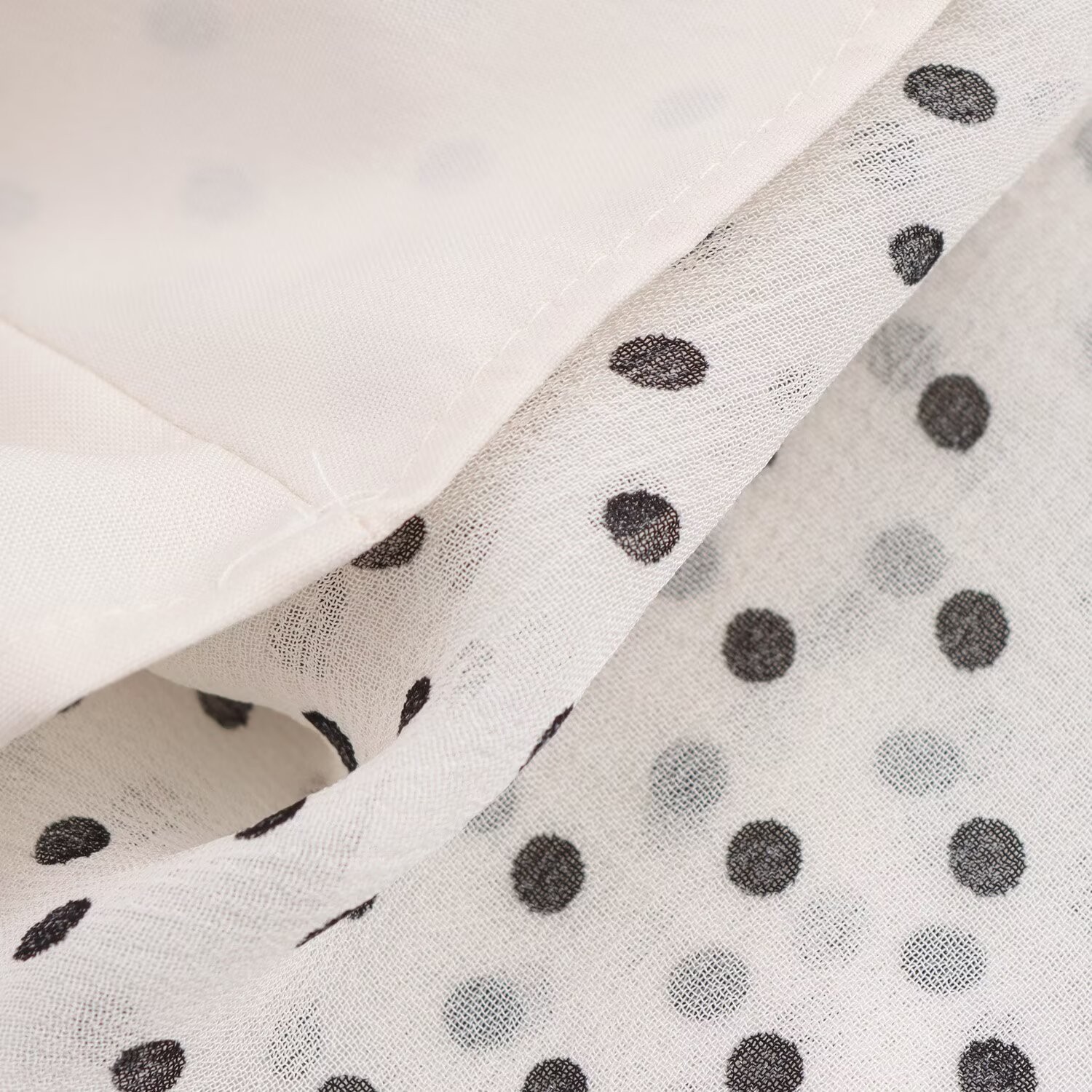 European And American Style Fashion Polka Dot Hanging Collar Dress