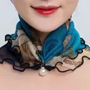 Blue Beige Chain