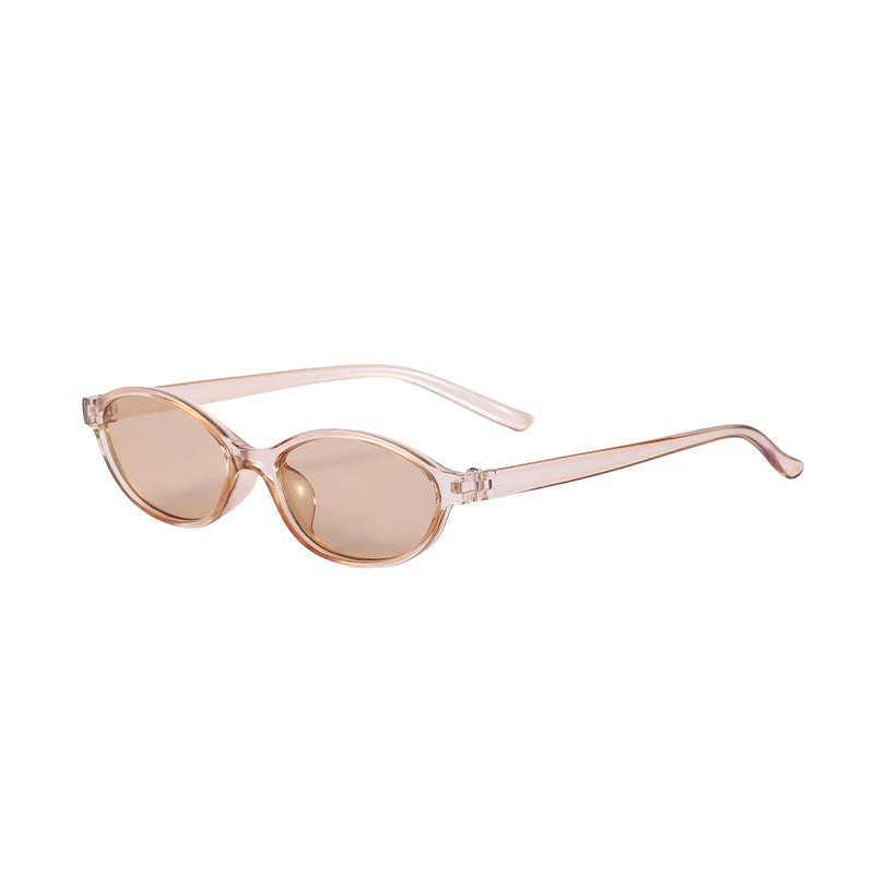 Women's Oval Sunglasses With Small - Image 9