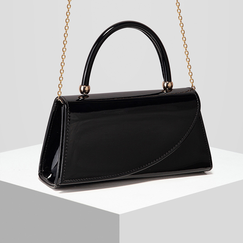 European And American Glossy Evening Bag