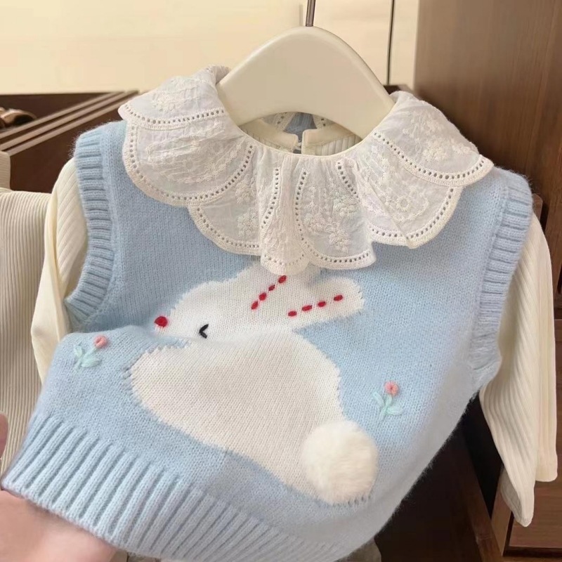 Blue Rabbit Vest