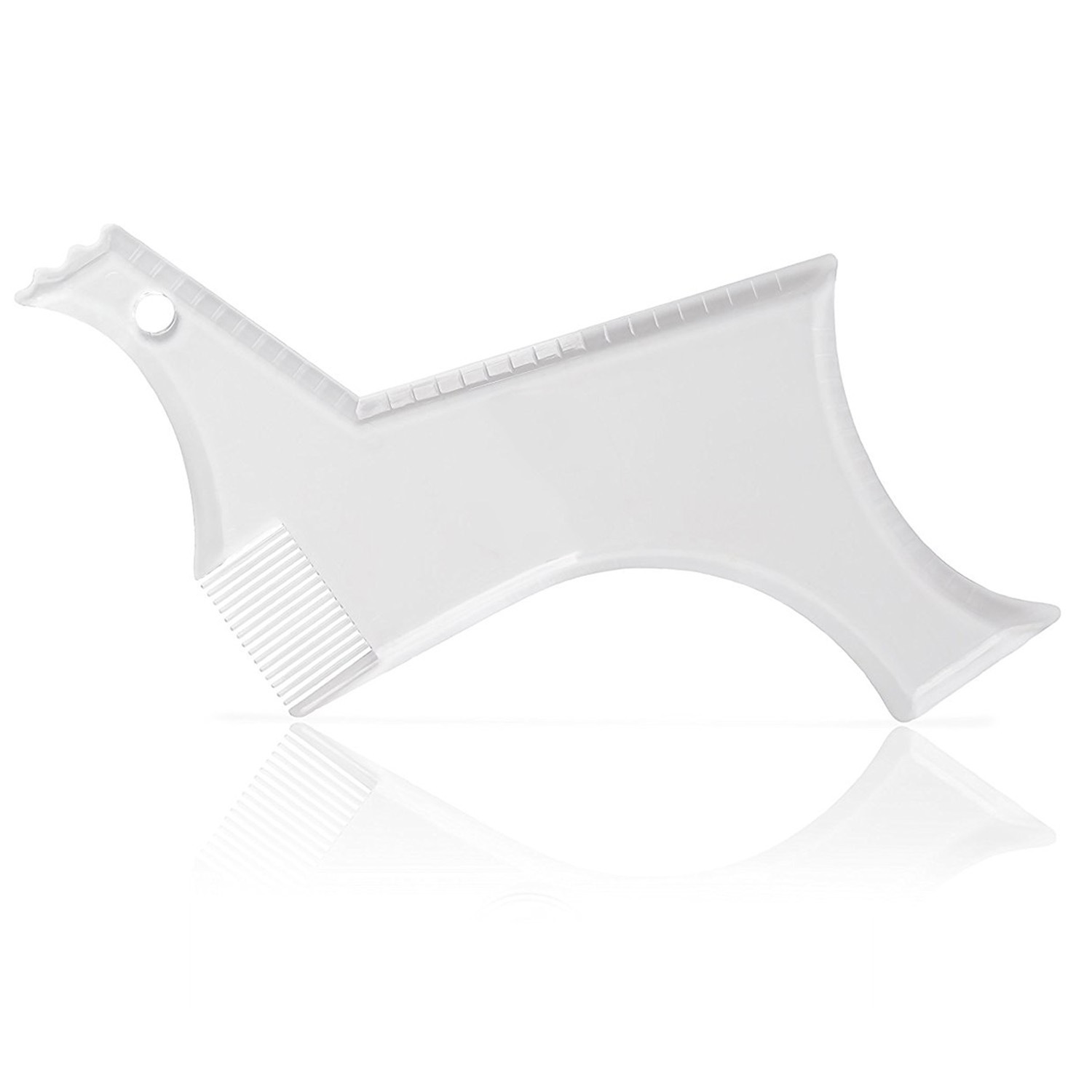 Beard And Mustache Styling Template Tool Comb
