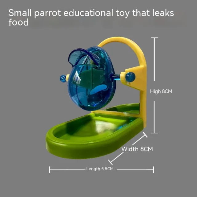 Parrot Food Leakage Toy Bird Cage Accessories Round Food Leakage Toy - Shop at LoveMi