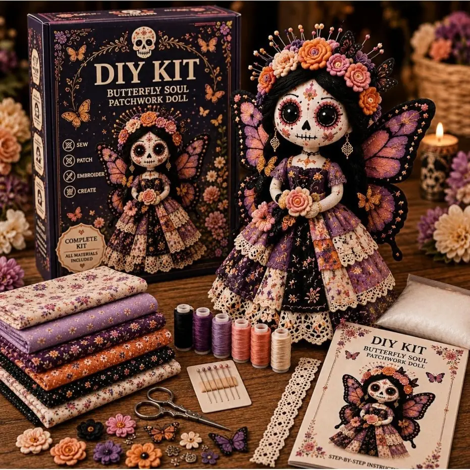 Patchwork Doll DIY Kit Set