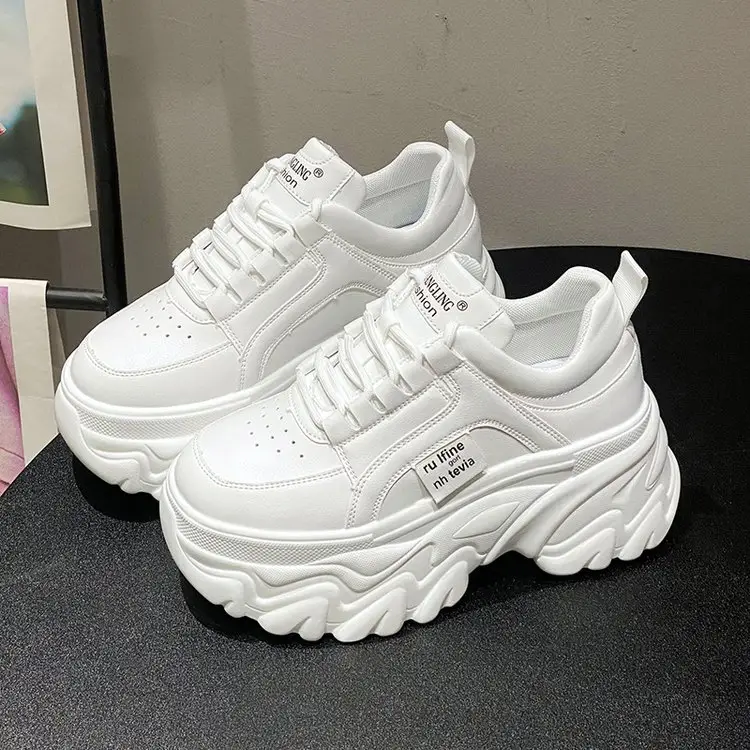 Height Increasing Insole Dad Shoes Women's Spring and Autumn