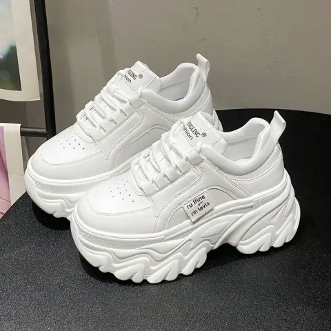 Height Increasing Insole Dad Shoes Women's Spring and Autumn