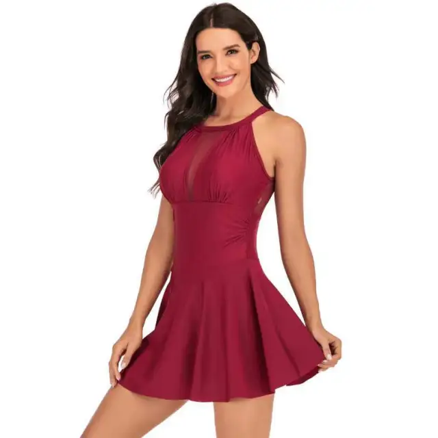 Sports Plus Size Tulle Skirt Bikini Red - Shop at LoveMi