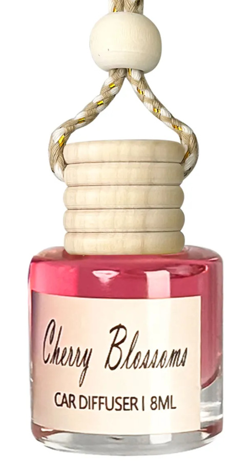 Car Scented Glass Bottle Rearview Mirror Pendant 6