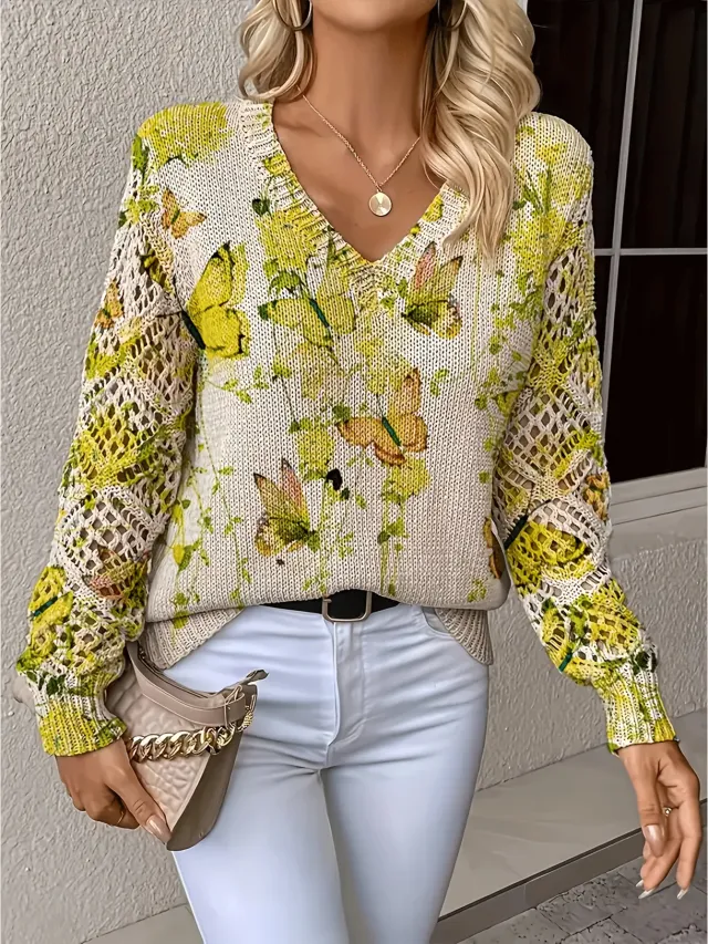 Pullover Long Sleeve Spring And Autumn Sweater Vt23 - Shop at LoveMi