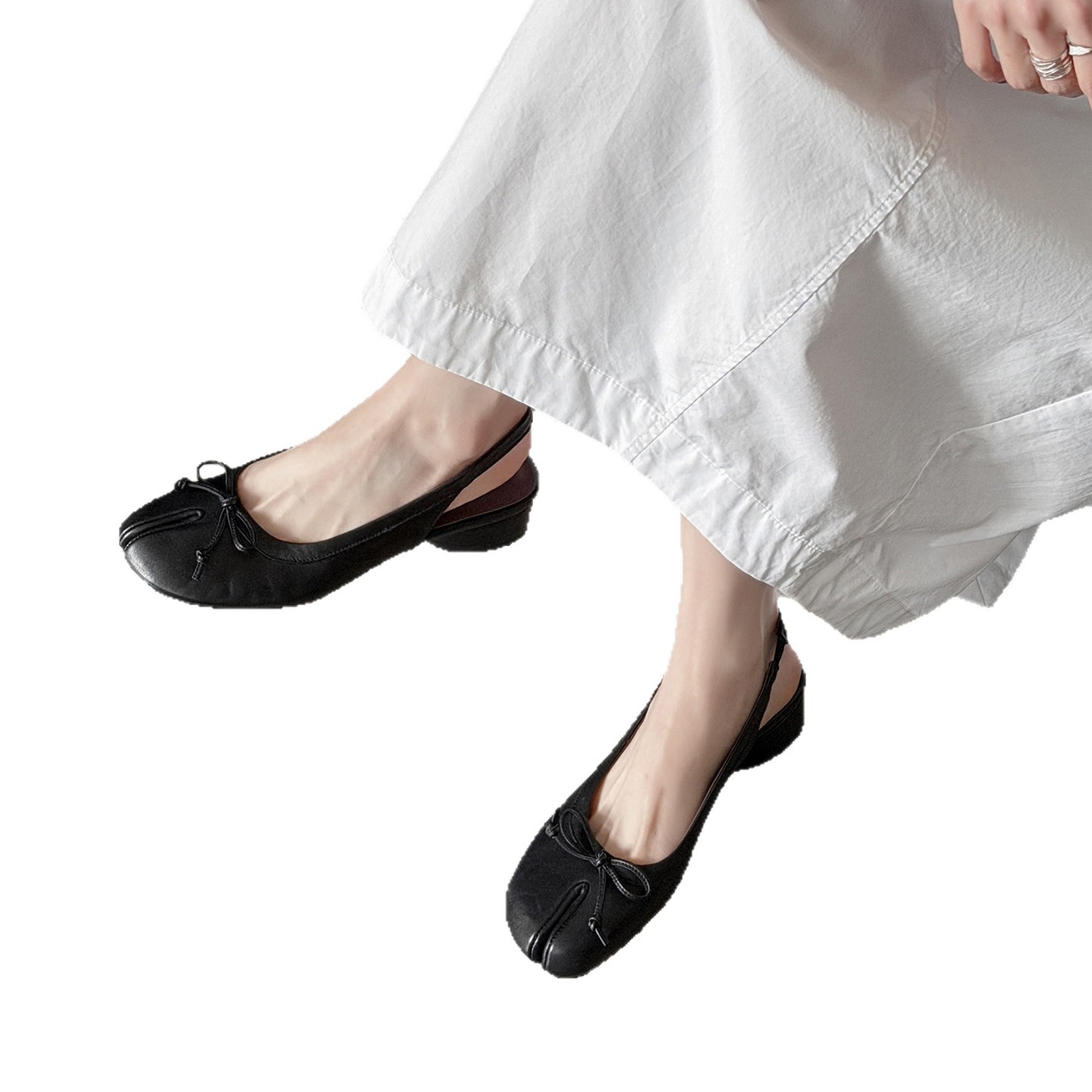 Leather Closed-Toe Sandals, picture 3 of 5