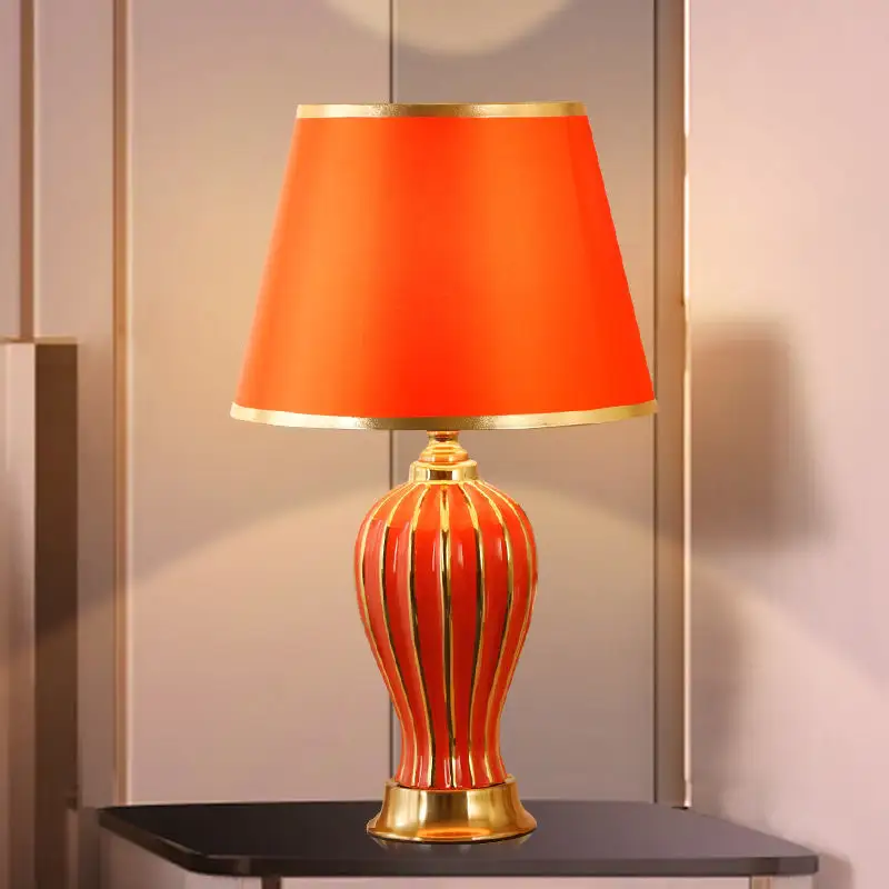 Ceramic Table Lamp Master Bedroom Living Room