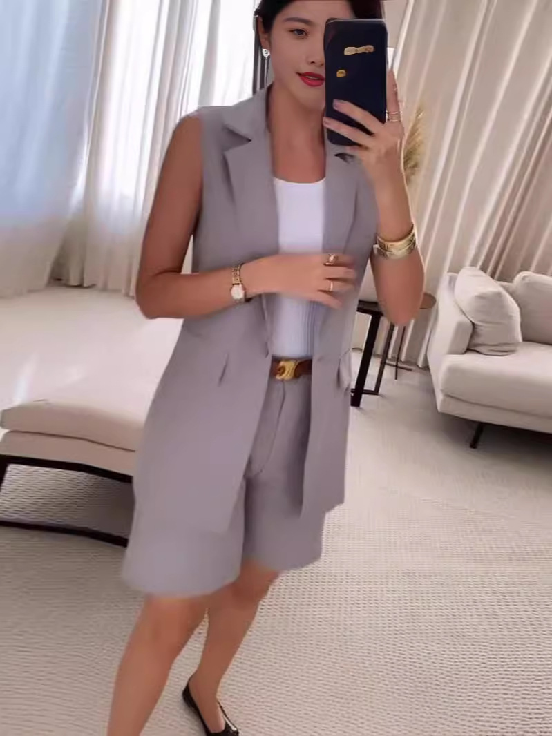 New Casual Fashion Summer Women's Suit