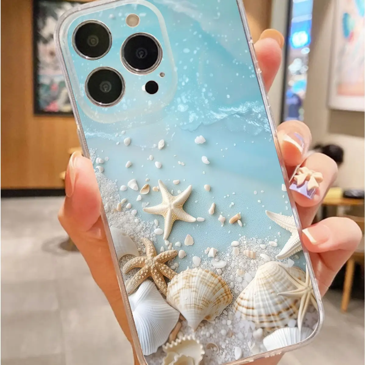 Underwater Star Drop-Resistant Phone Case