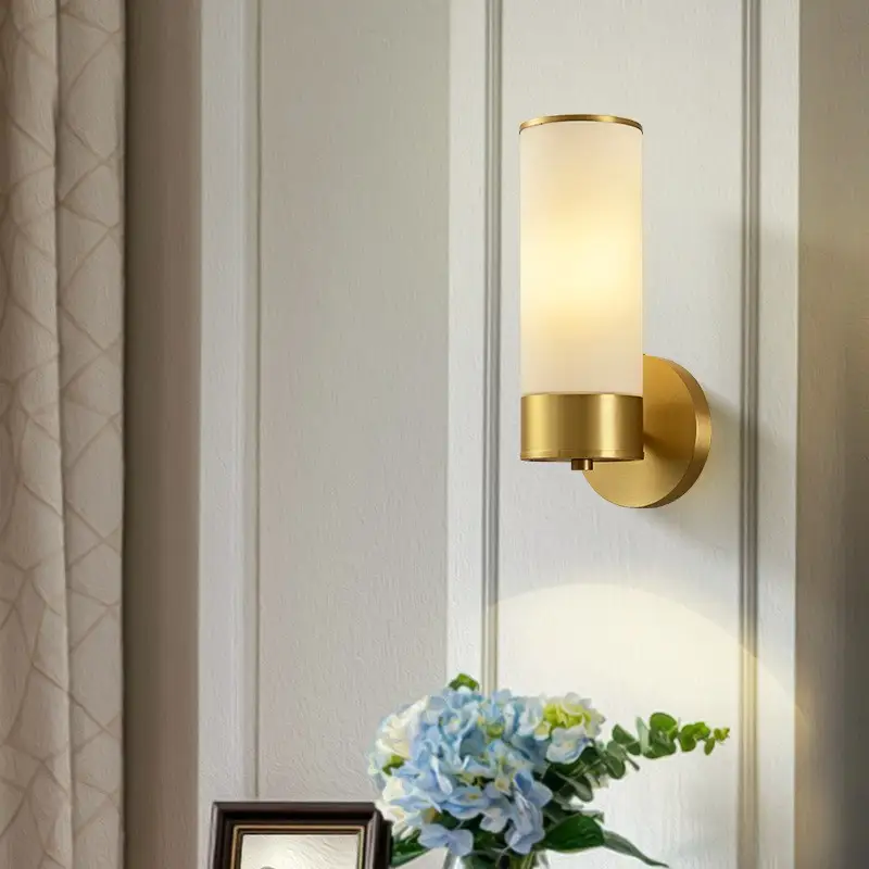 Background Wall Simple Modern Bedroom Bedside Aisle Stair Light