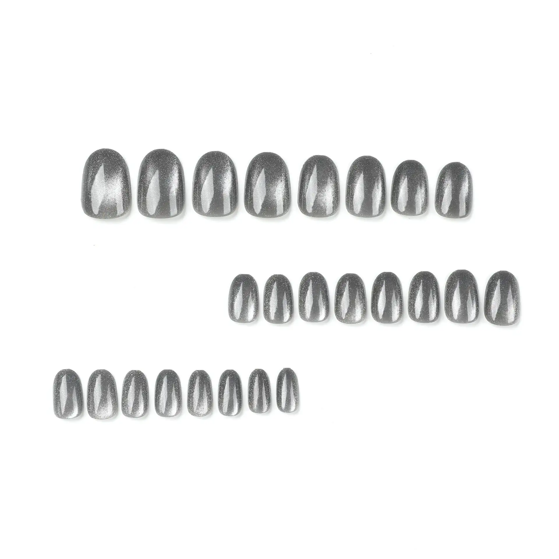 Nail Tips Wearable Nails Cat Eye