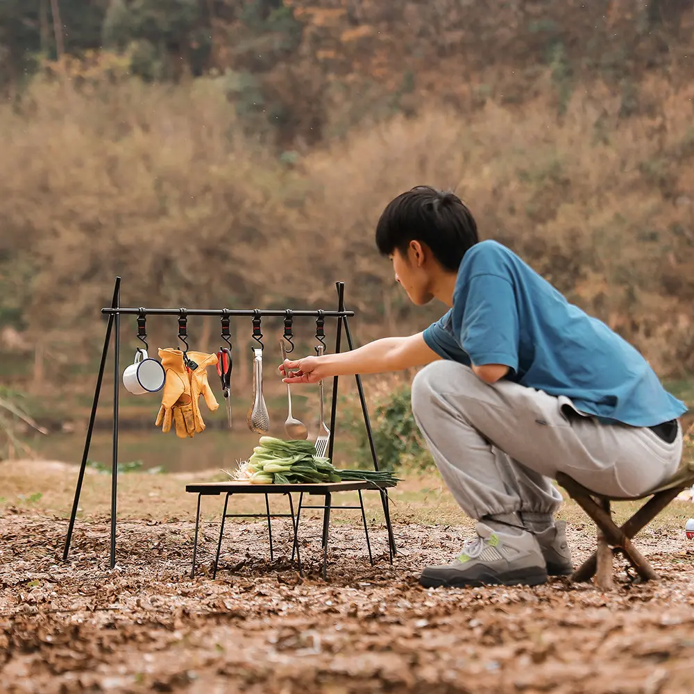 Outdoor Camping Aluminum Alloy Large Foldable Portable