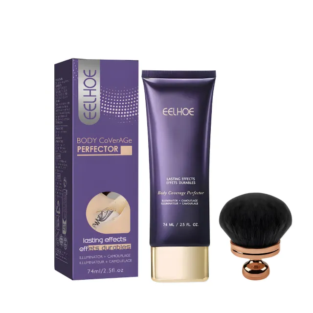 Body Creamy Concealer Daily Lasting Nourishing And Brightening Cover Concealer Brush - Shop at LoveMi