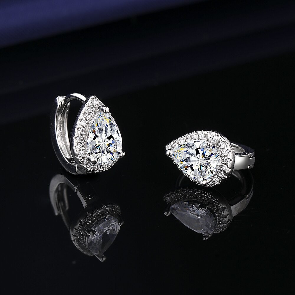 Stylish Round Frosty Style Earrings