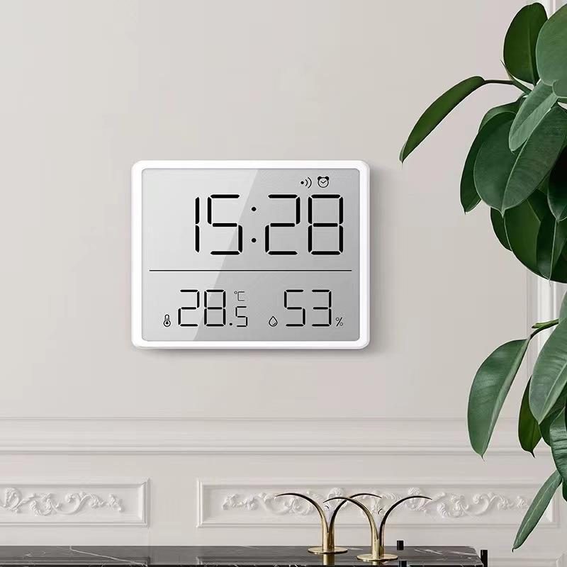 Slim Magnetic Fridge Kitchen Electronic Multi-function Electronic Temperature Clock