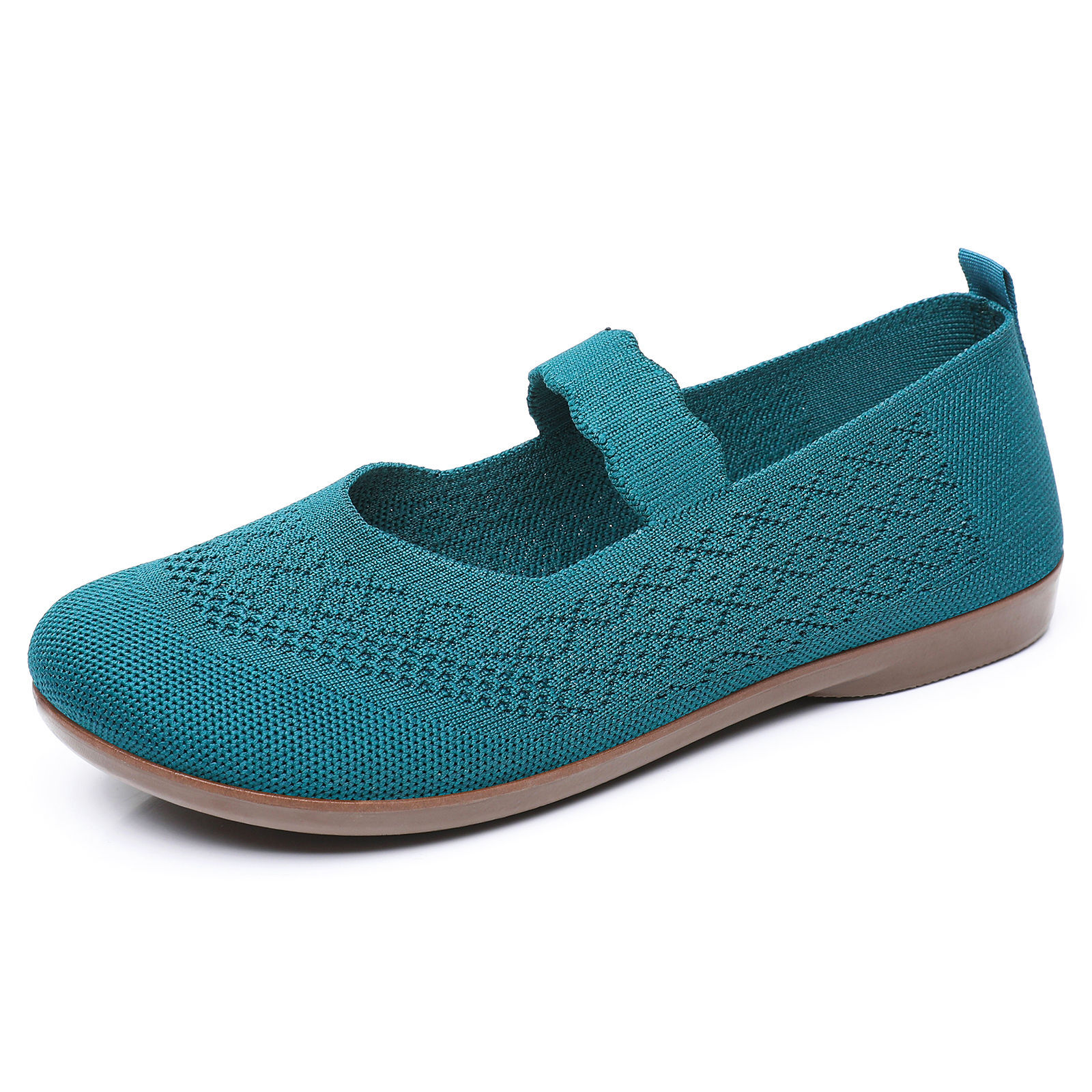 Womens Versatile Soft-soled Non-slip Slip-on Cloth Shoes