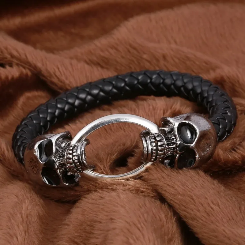 Title 5, Pulsera tejida de cuero PU