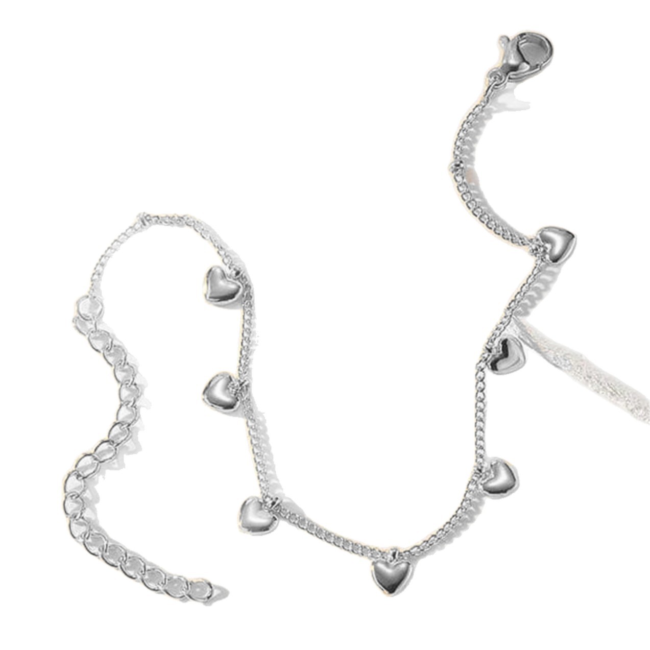 Adjustable Delicate High-end Womens Bracelet With A Heart Design