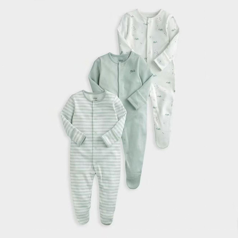 Casual Springautumn Long-sleeve Baby Onesie