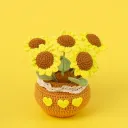 5 Sunflower Potted Plants
