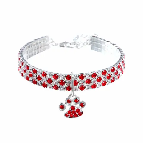 New Pet Collar Diamond Mixed Color Dogs and Cats