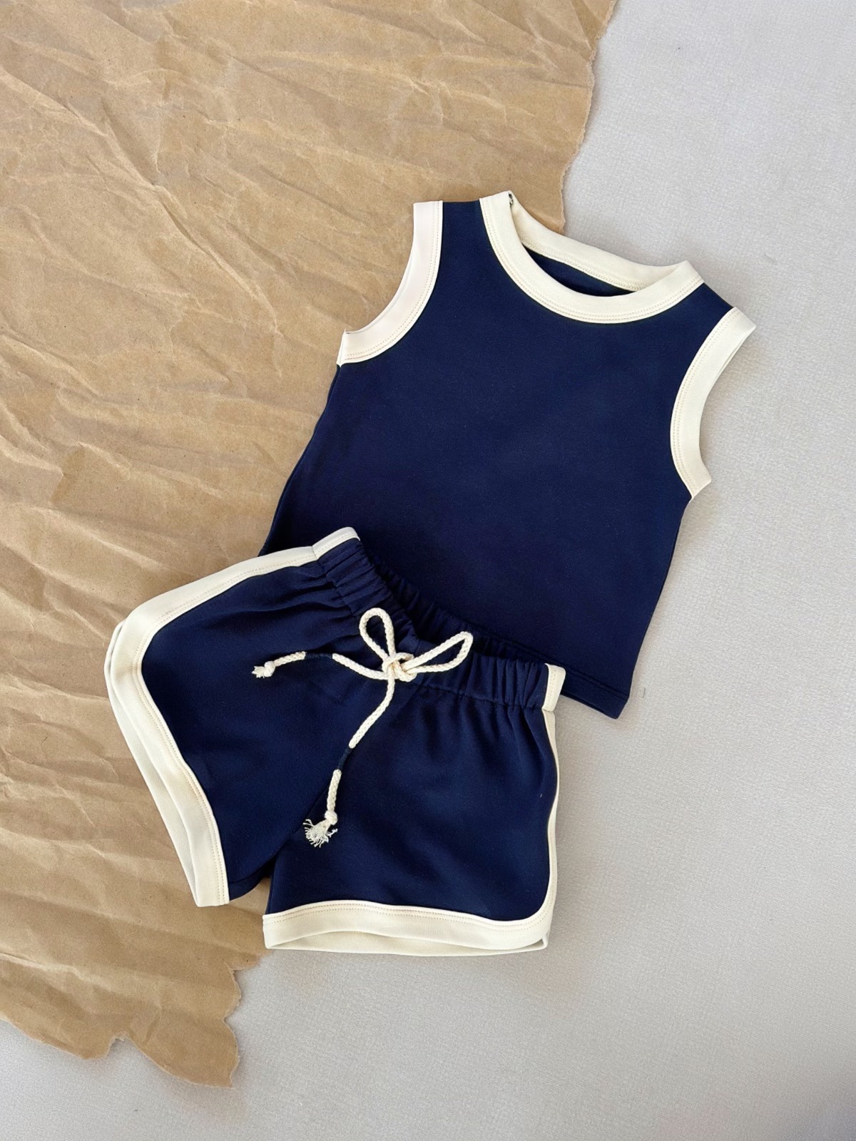 Kids' Sports And Leisure Hot Pants Set